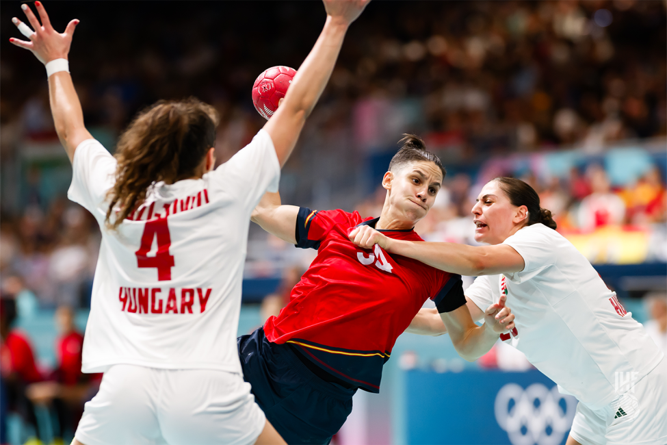 Paris 2024 women's handball Spain vs Hungary
