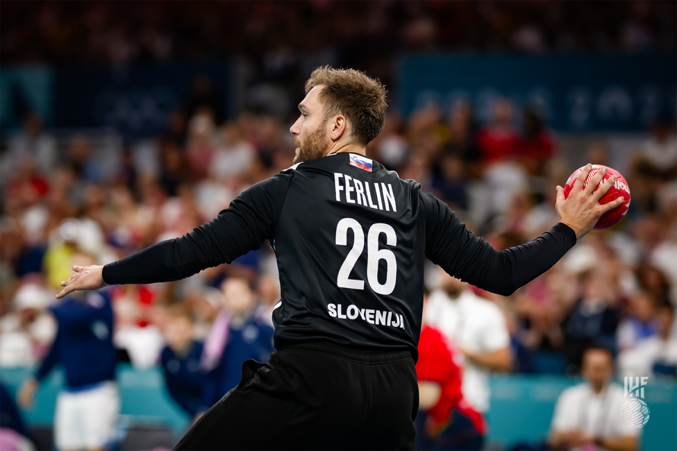 Paris 2024 men's handball Spain vs Slovenia 