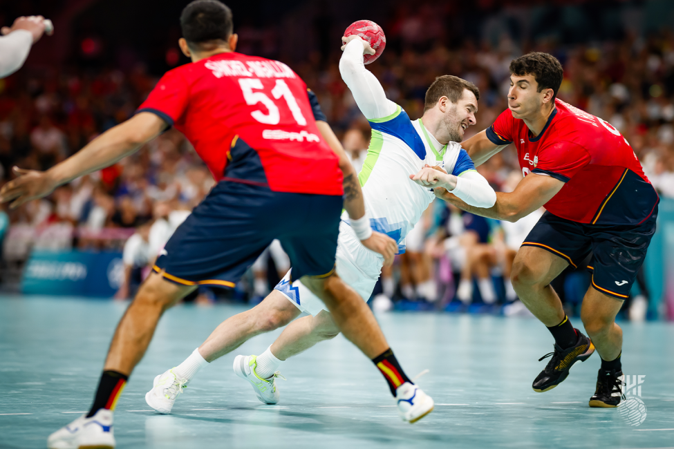 Paris 2024 men's handball Spain vs Slovenia 