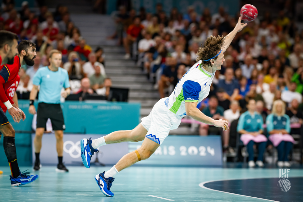 Paris 2024 men's handball Spain vs Slovenia 