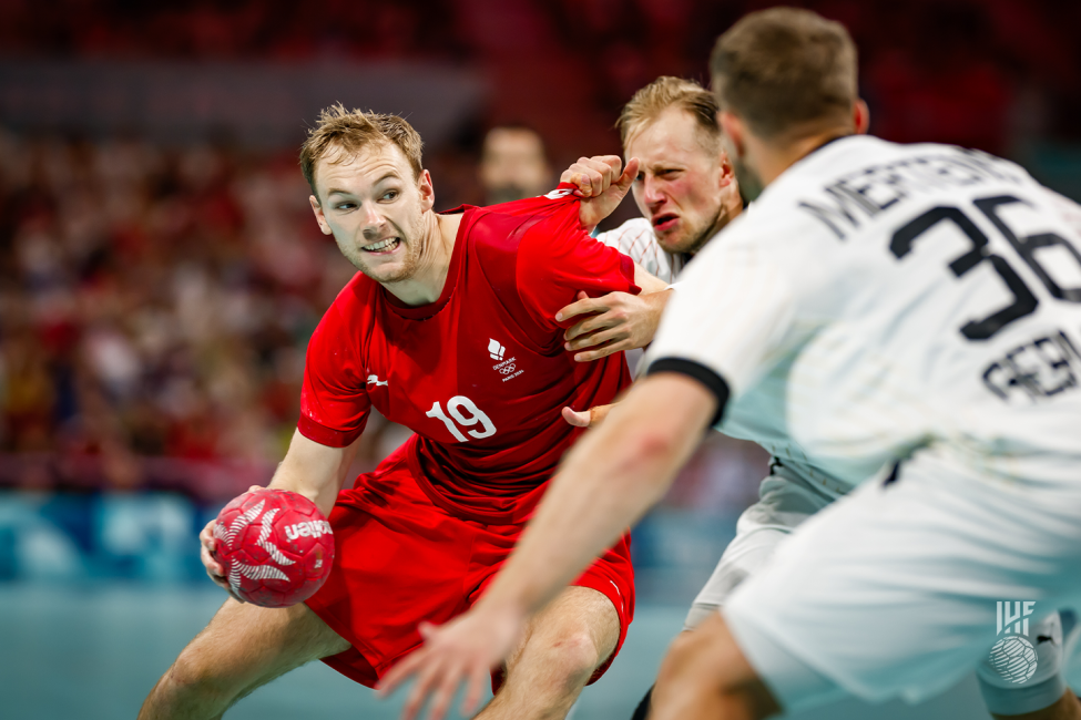 Paris 2024 men's handball Germany vs Denmark 