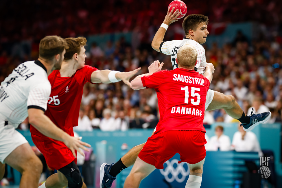 Paris 2024 men's handball Germany vs Denmark 