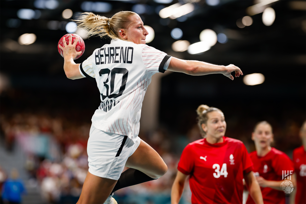 Paris 2024 women's handball Germany vs Denmark 