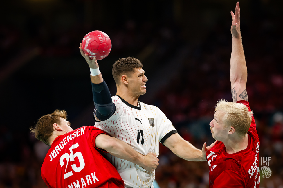 Paris 2024 men's handball Germany vs Denmark 
