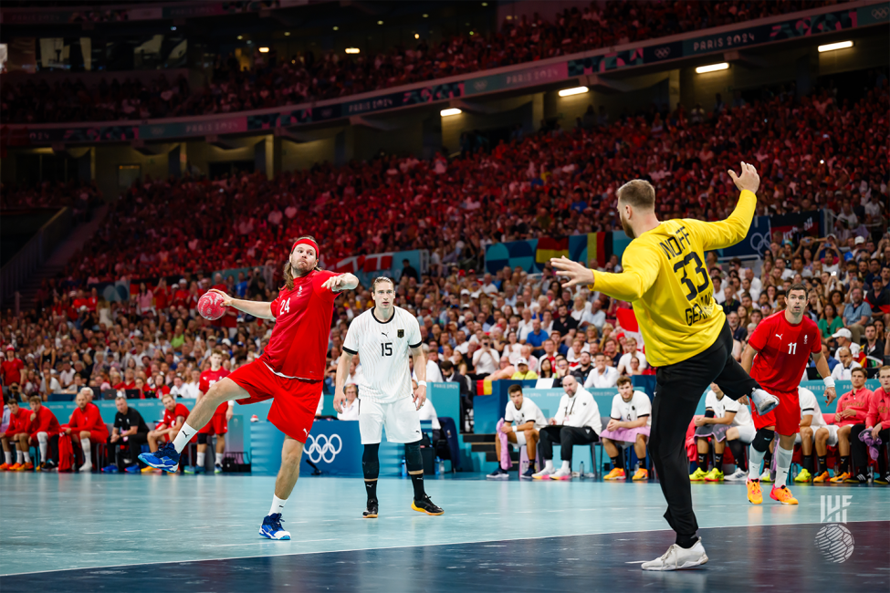 Paris 2024 men's handball Germany vs Denmark 