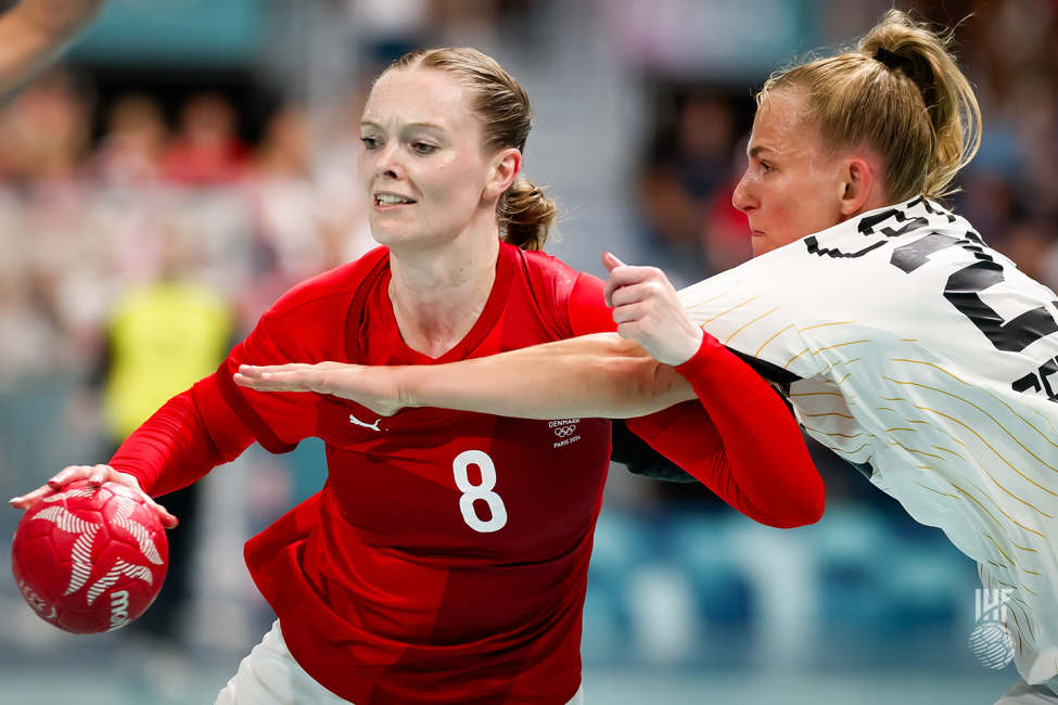 Paris 2024 women's handball Germany vs Denmark 