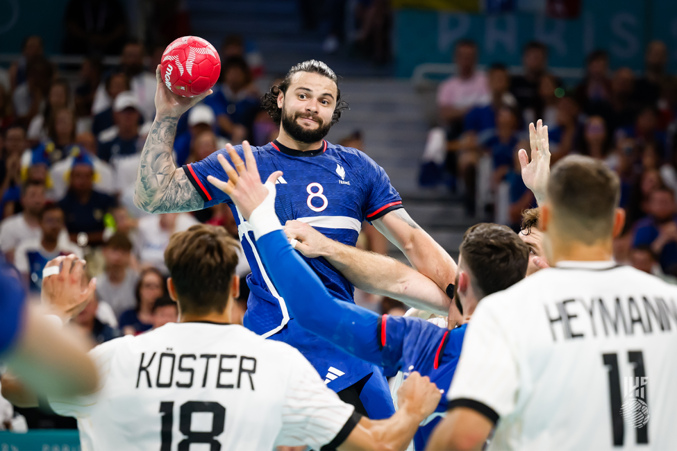 Paris 2024 men's handball Germany vs France
