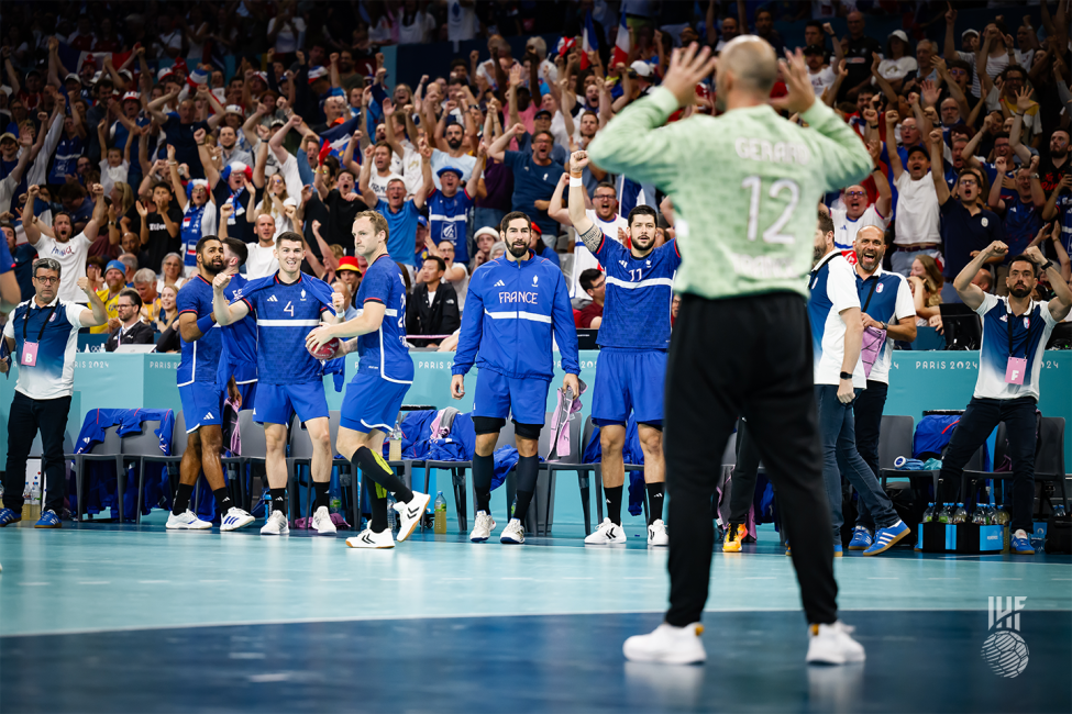 Paris 2024 men's handball Germany vs France