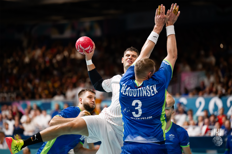 Paris 2024 men's handball Germany vs Slovenia