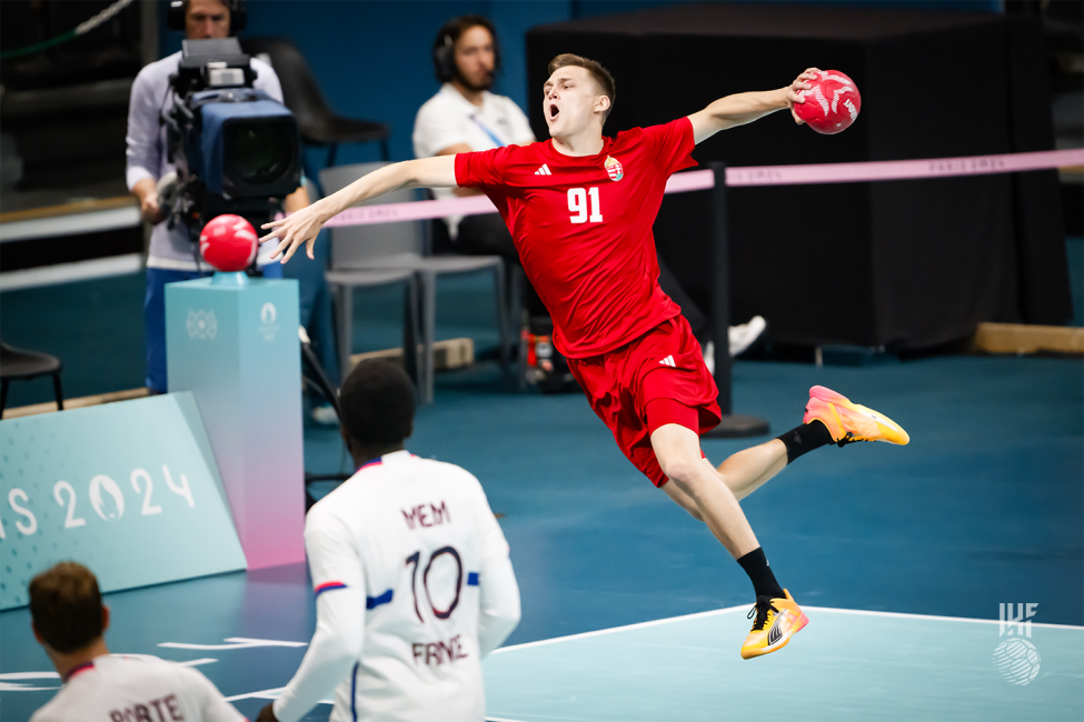 Paris 2024 men's handball Hungary vs France 