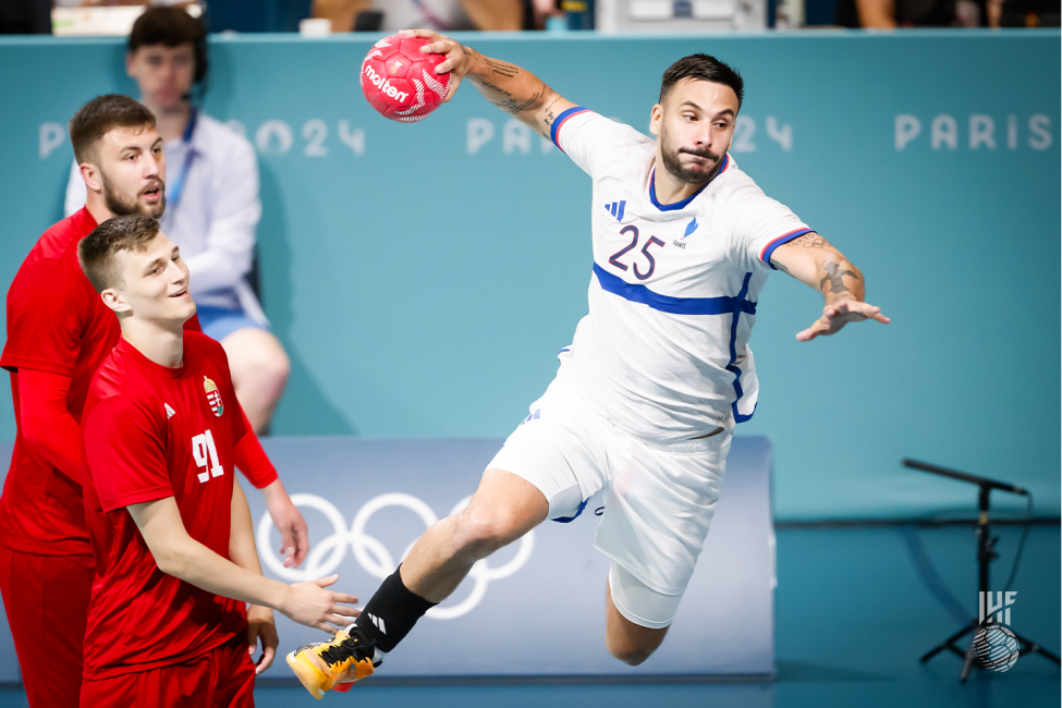 Paris 2024 men's handball Hungary vs France 