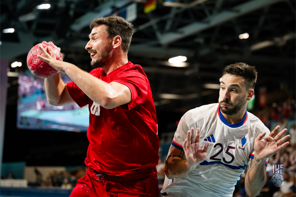 Paris 2024 men's handball Hungary vs France 
