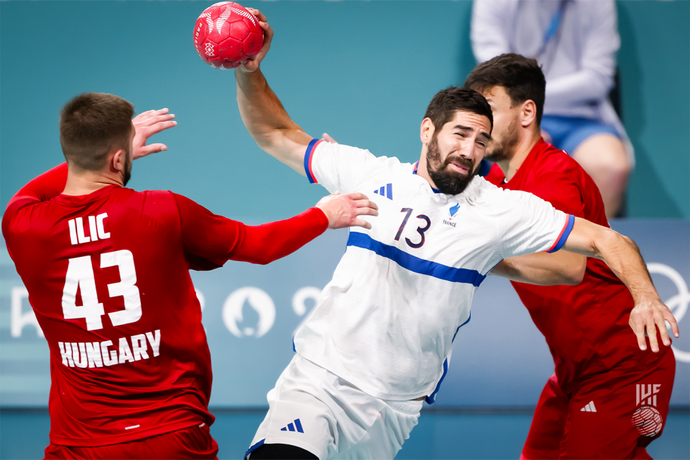 Paris 2024 men's handball Hungary vs France 