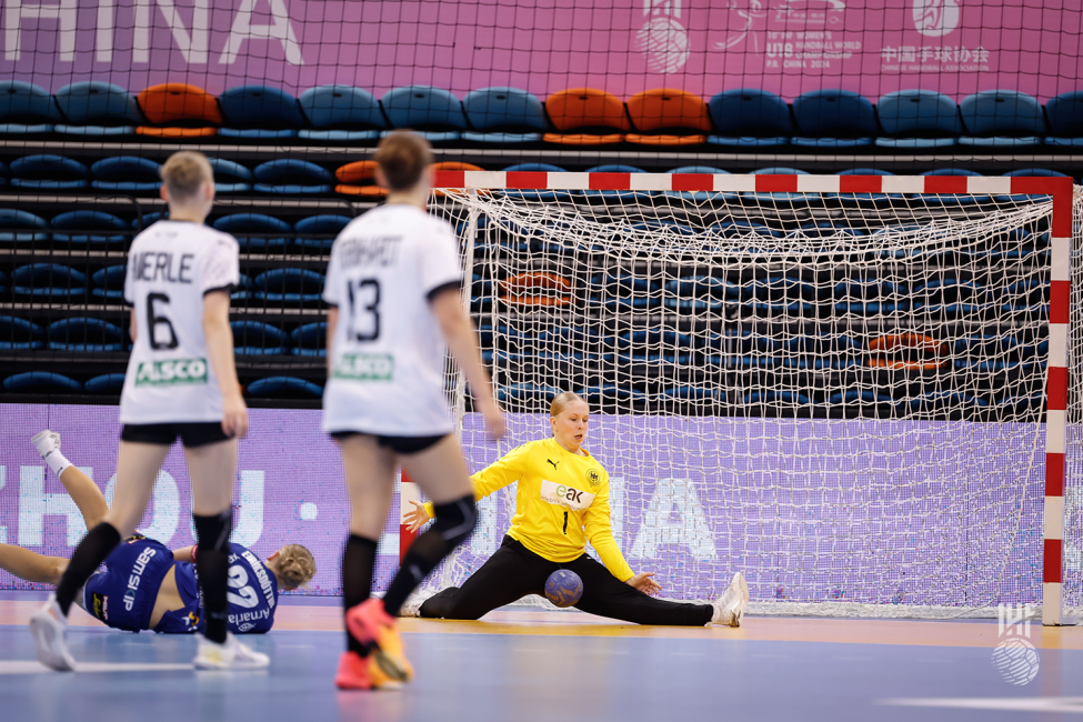 Germany goalkeeper saving
