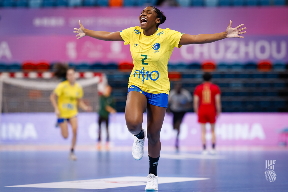 Brazil player celebrating