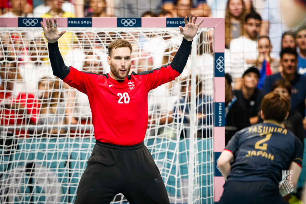 Paris 2024 men's handball Japan vs Slovenia