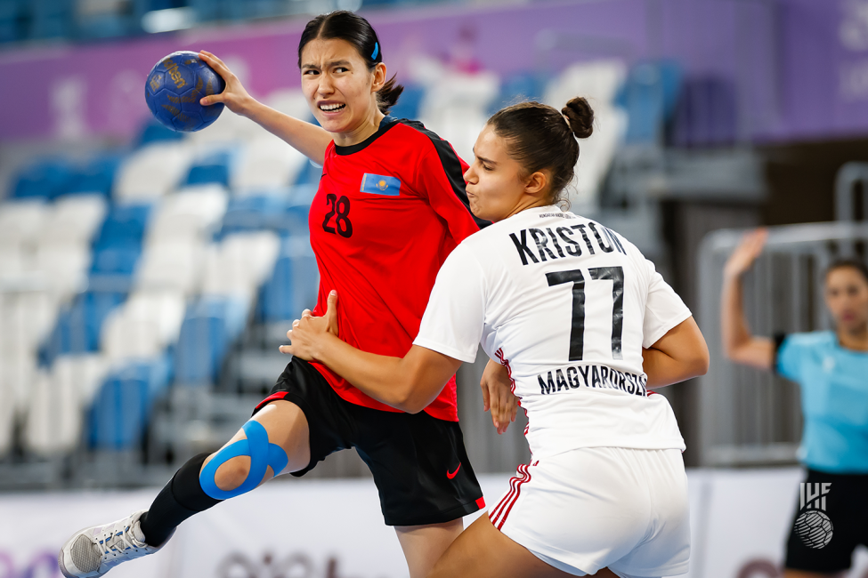 Kazakhstan player shooting