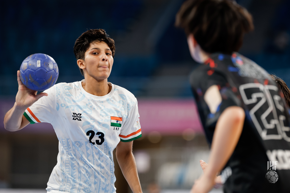 India player attacking