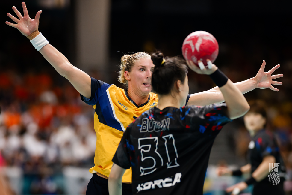 Paris 2024 women's handball Republic of Korea vs Sweden