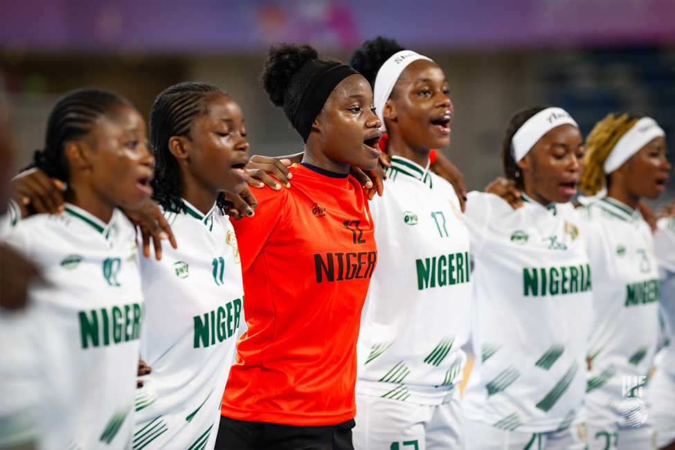Nigeria team line up