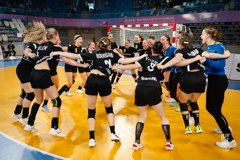 Netherlands team celebrating