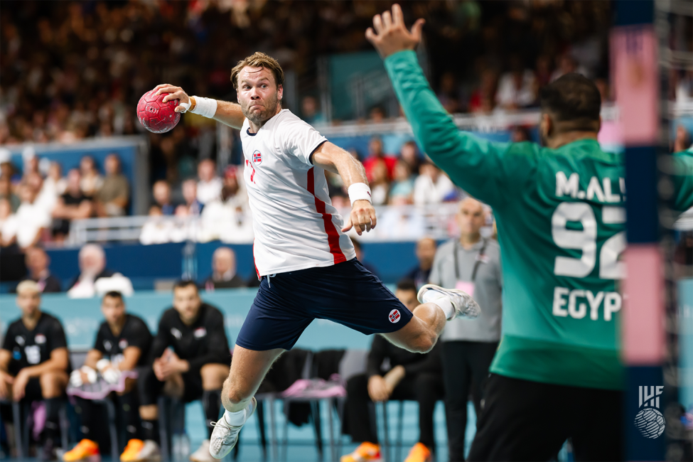 Paris 2024 men's handball Norway vs Egypt 