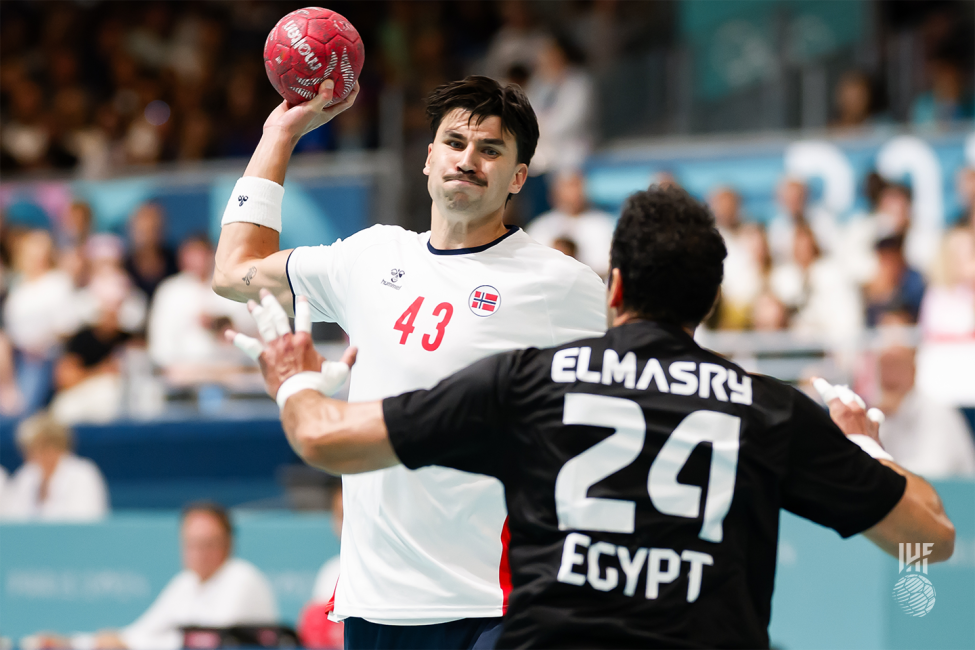 Paris 2024 men's handball Norway vs Egypt 