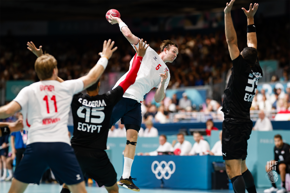 Paris 2024 men's handball Norway vs Egypt 