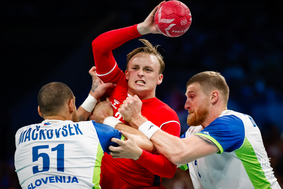 Paris 2024 men's handball Norway vs Slovenia