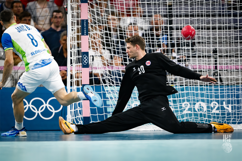 Paris 2024 men's handball Norway vs Slovenia