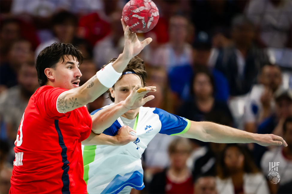 Paris 2024 men's handball Norway vs Slovenia