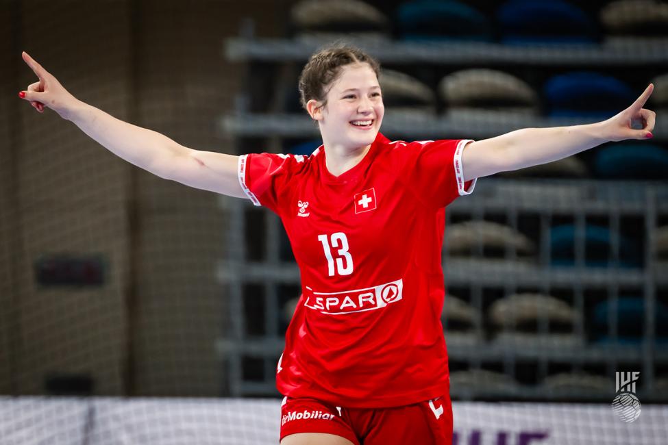 Switzerland player celebrating