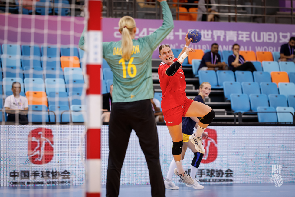 Austria player shooting