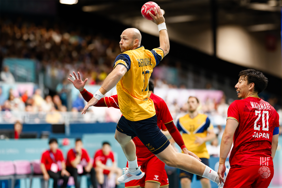 Paris 2024 men's handball Sweden vs Japan