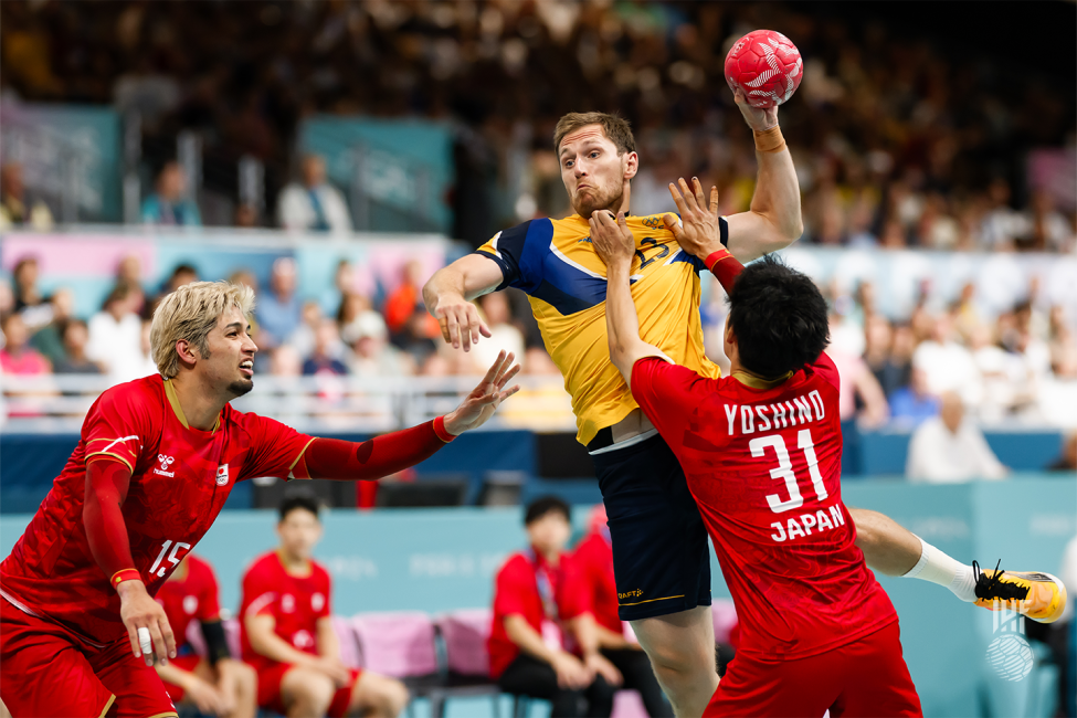 Paris 2024 men's handball Sweden vs Japan