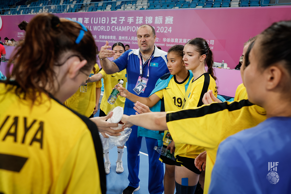Kazakhstan team time out