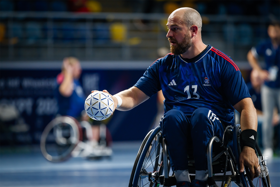Brazil vs France wheelchair handball
