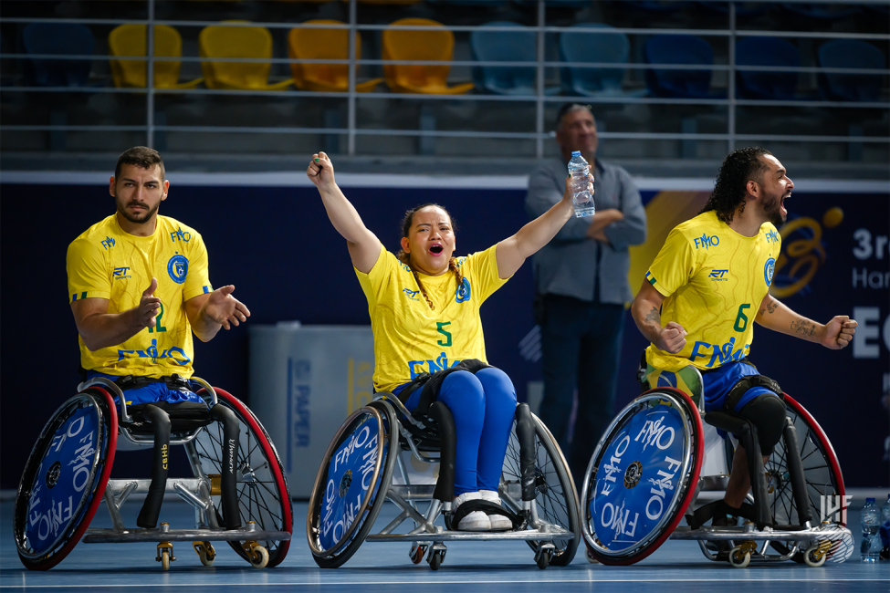 Brazil vs France wheelchair handball