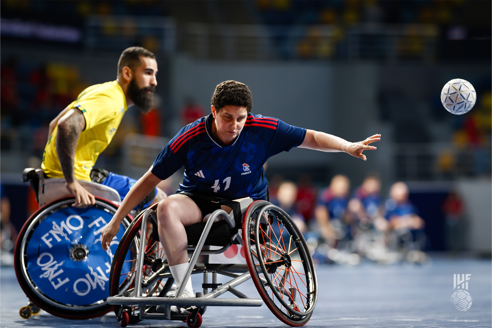 Brazil vs France wheelchair handball