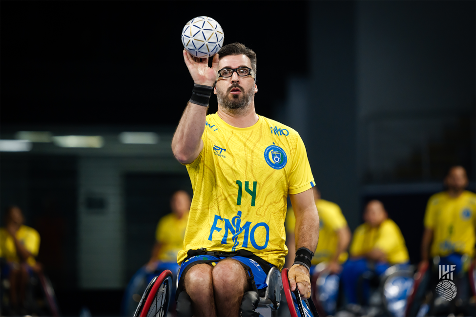 Brazil vs France wheelchair handball