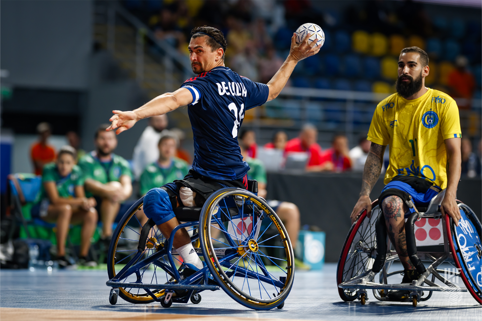 Brazil vs France wheelchair handball