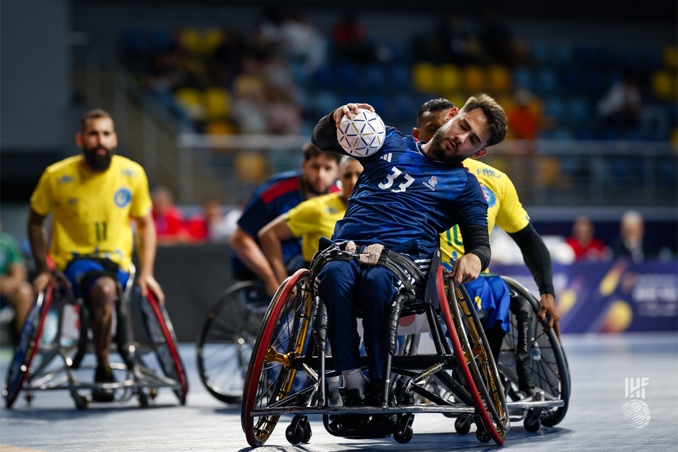 Brazil vs France wheelchair handball