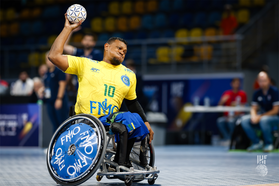 Brazil vs France wheelchair handball