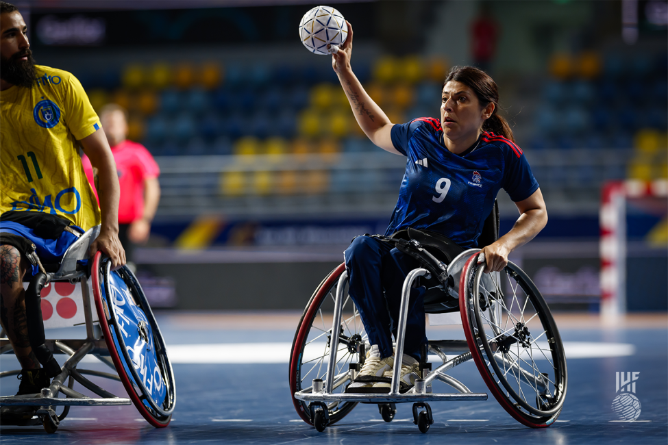 Brazil vs France wheelchair handball