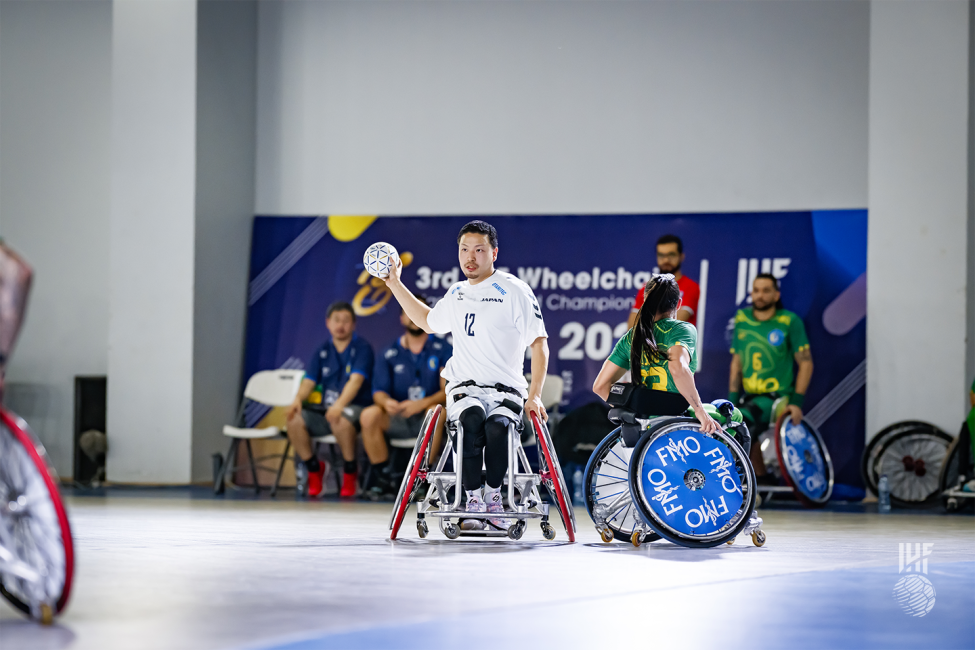 Brazil vs Japan wheelchair handball