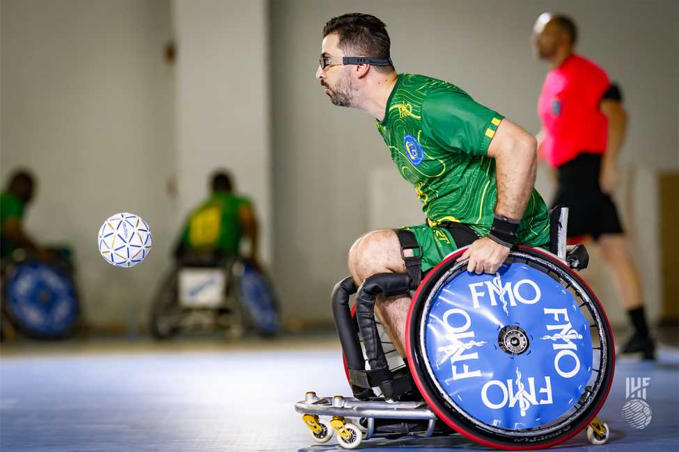 Brazil vs Japan wheelchair handball