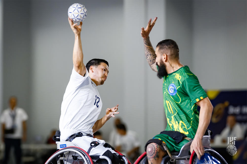 Brazil vs Japan wheelchair handball