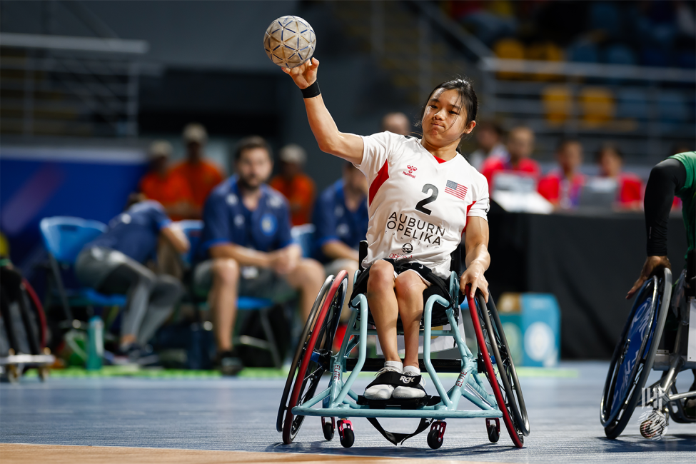 Brazil vs USA wheelchair handball