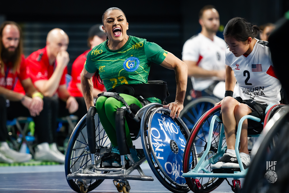 Brazil vs USA wheelchair handball
