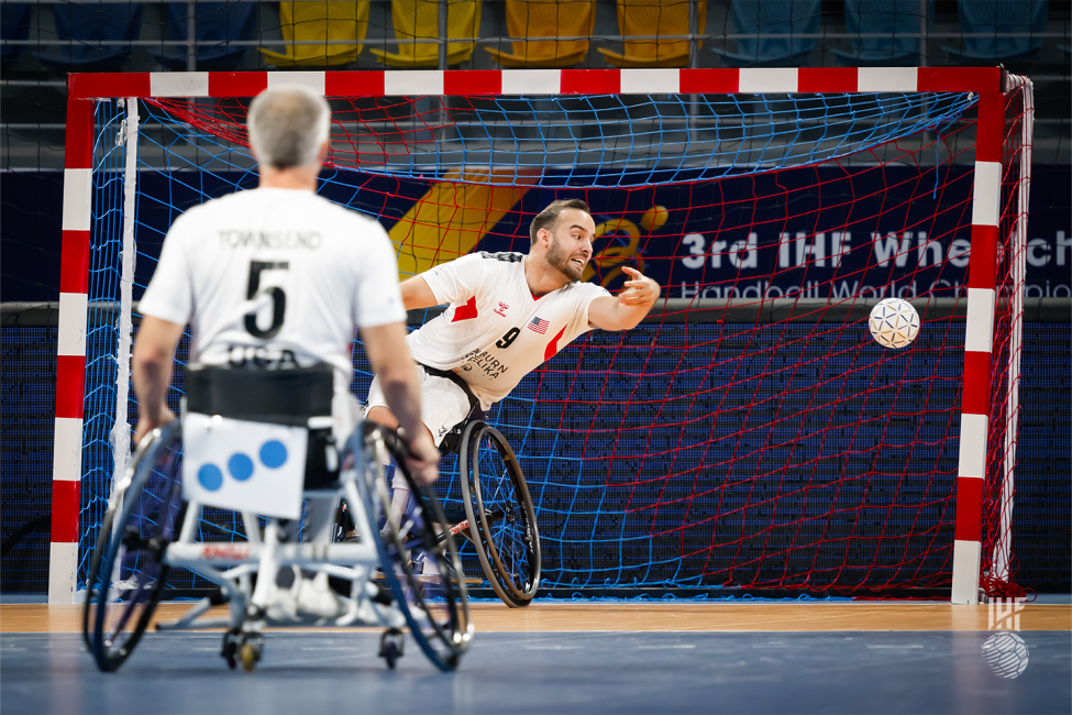 Brazil vs USA wheelchair handball